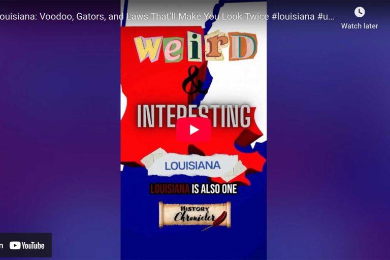[VIDEO] Louisiana: Weird & Interesting State Facts